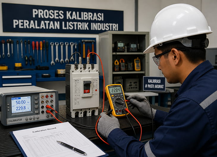 Proses Kalibrasi Peralatan Listrik Industri: Pentingnya Akurasi dan Keamanan